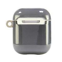 Audi IML ģeometrisks raksts AirPods 1 / 2 apvalks - pelēks