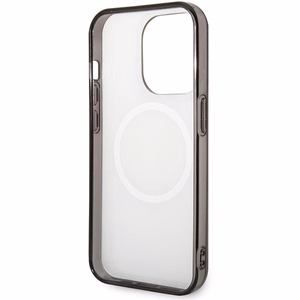 Ferrari FEHMP14LUCOK iPhone 14 Pro 6.1" melns/melns cietais apvalks IMD Combi Magsafe