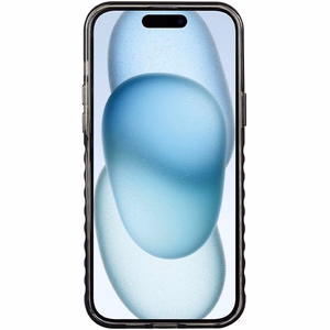 Audi IML Magnētiskais apvalks viedtālrunim iPhone 15 Plus/14 Plus ar lielu logotipu - melns
