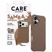 Care by PanzerGlass Stilīgs Samba Magnētiskais viedtālruņa apvalks iPhone 17 Pro - brūns