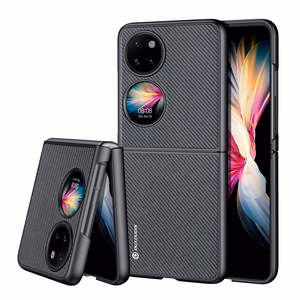 Dux Ducis Fino чехол из нейлонового материала Huawei P50 Pocket чёрный