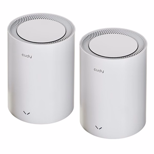 Cudy M3600 divjoslu (2.4 GHz / 5 GHz) Wi-Fi 7 (802.11be) balts 3 iekšējās antenas