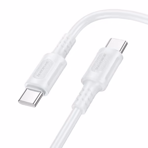 USB Cable Borofone BX111 60W USB-C to USB-C 1.0m White