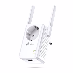 TP-Link TL-WA860RE N300 Wi-Fi diapazona paplašinātājs ar iebūvētu kontaktligzdu