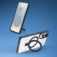 DUX DUCIS AIMO MAG viedtālruņa apvalks saderīgs ar MagSafe SAMSUNG S25 Edge melns