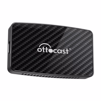 Ottocast CA400-S 4-in-1 Carplay/Android adapteris (melns)