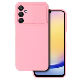 Camshield Soft viedtālruņa apvalks Samsung Galaxy A25 5G gaiši rozā