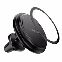 Auto tālruņa turētājs Borofone BH135 MagSafe (gaisa ventilācijas atveres), melns