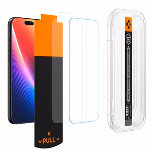 Spigen Glas.TR EZ Fit Pro закалённое стекло для iPhone 16 Pro / 17 / 17 Pro - прозрачный