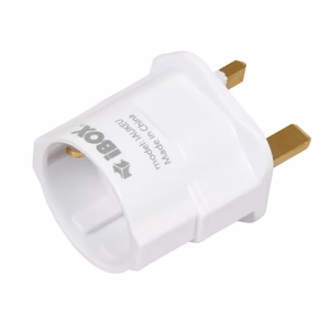 iBOX UK/EU strāvas adapteris