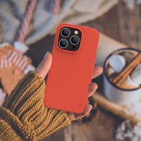 Nillkin Super Frosted Shield Pro viedtālruņa apvalks iPhone 14 Pro Max aizmugurējais apvalks zils