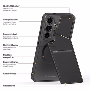 Rafi II Mag apvalks Samsung S24 Plus - melns