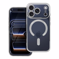 ELECTRO MAG COVER apvalks saderīgs ar Magnētisko IPHONE 17 Pro sudrabs