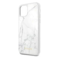 Guess Marble vāciņš iPhone 11 Pro - balts