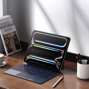 Dux Ducis MK sērijas tastatūras maciņš iPad Pro 13" (2024), melns