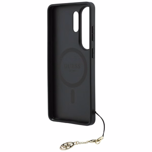 GUESS maciņš for SAMSUNG S26 Ultra GUHMS26LGF4GBR (PU 4G Classic Logo with Charm) brūns