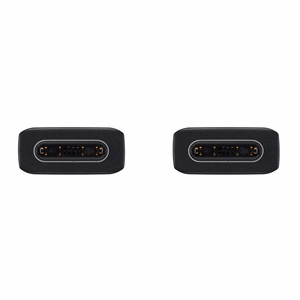 DA705BBE charging cable Type-C to Type-C, 1 m Black