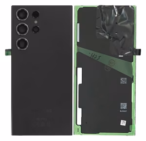 Aizmugurējais vāciņš Samsung S918 S23 Ultra fantoma melns oriģināls (service pack)
