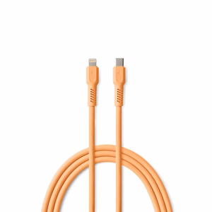 COLORUM kabelis USB-C - Lightning 1,8m 2,4A CK12-CL-14 x persiku Fuzz