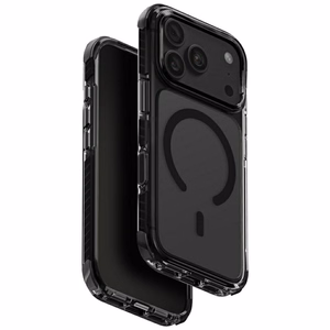 Uniq Combat Magclick Charging vāciņš iPhone 18 Pro / 17 Pro – melns