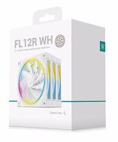DeepCool FL12R WH-3 IN 1 Computer case Fan 12 cm balts 3 pc(s)