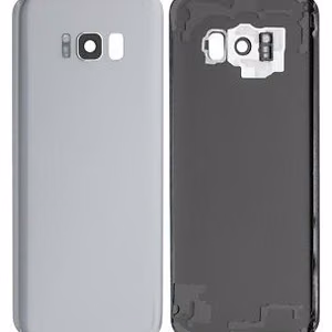 Aizmugures vāciņš Samsung G955F S8+ Arctic Silver oriģināls (lietots, Grade A)
