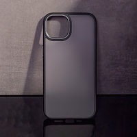 Satin Matt viedtālruņa apvalks Samsung Galaxy S23 FE melns