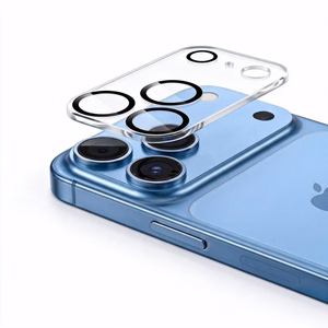 Caurspīdīgs Tech-Protect Cam Fit+ rūdīta stikla kameras aizsargs Apple iPhone 18 Pro tālrunim