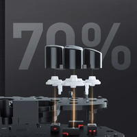 Machenike G5Pro Premium Edition Bezvadu spēļu kontrolieris ar Uzlādes stacija - melns un zelta