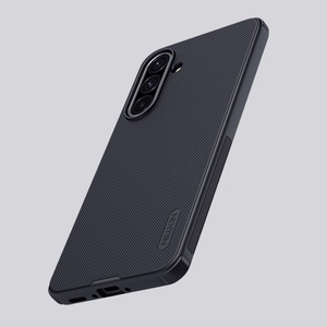 Nillkin Super Frosted Shield Pro viedtālruņa apvalks Samsung Galaxy A36 5G - melns