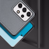 Dux Ducis Fino viedtālruņa apvalks, izgatavots no neilona materiāla, paredzēts Samsung Galaxy A73, zils