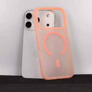 Tel Protect Mist Matte Magsafe maciņš Samsung Galaxy S25 rozā oranžs