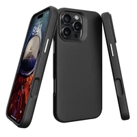 Perfectionists Trīsstūra Mag futrālis iPhone 17 melns