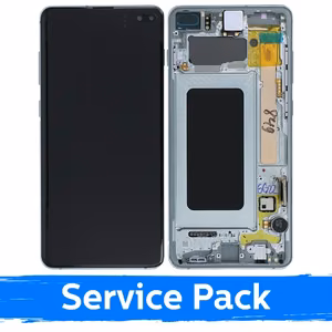 LCD-дисплей для Samsung G975 S10 Plus с рамкой Prism Green (Service Pack)