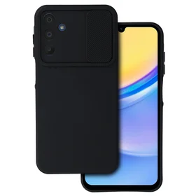 Camshield Soft apvalks Samsung Galaxy A15 4G/5G - melns