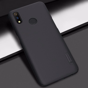 Nillkin Super Frosted Shield vāciņš ierīcei Realme 3 Pro / Realme X Lite, melns