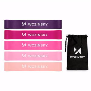 Wozinsky WGO-5A mini aktivizācijas pretestības lentes no TPE - 5 gab.