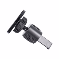 BLUE STAR magnētiskais automašīnas turētājs gaisa ventilācijai, saderīgs ar MagSafe BARREL, melns