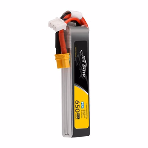 Lipo Tattu 2s 650 mAh 95C 7,6 V HV akumulators ar XT30 savienojumu, garā versija