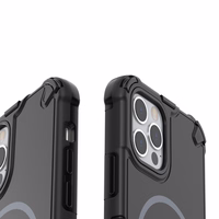 Defender 2in1 Mag maciņš for iPhone 12 6,1" melns