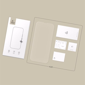 Tech-Protect rudita stikla komplekts 10 gab. priekš iPhone 13 / 13 Pro / 14 / 16E