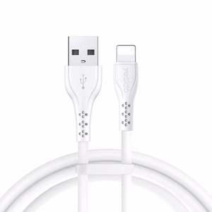 YESIDO kabelis CA71 USB/Lightning 1 m, 2A (20 gab.), balts