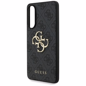 Чехол GUESS для SAMSUNG S25 Edge GUHCS25E4GMGGR (4G PU Big Logo) чёрный
