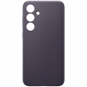 Samsung Vegan Leather viedtālruņa apvalks Samsung Galaxy S24 Plus tumši violets