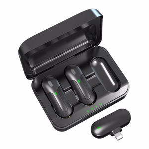 Devia микрофон для смартфона Kintone Lightning беспроводной 2 в 1 чёрный