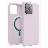 Maciņš "TM MagSafe Silicone" iPhone 14 Pro Max / Ceriņu /