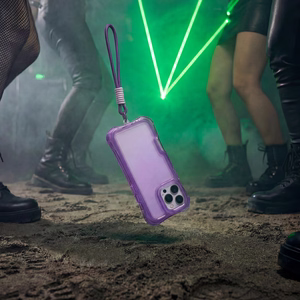 Safepop maciņš ar siksniņu priekš iPhone 11 violets