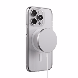 Crong Clear MAG Pro MagSafe vāciņš ierīcei iPhone 15 Pro, caurspīdīgs