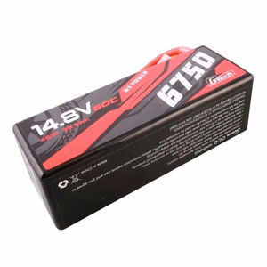 Аккумулятор Gens ace G-Tech 6750 мА·ч, 14,8 В, 60C, 4S1P, 14#, XT90
