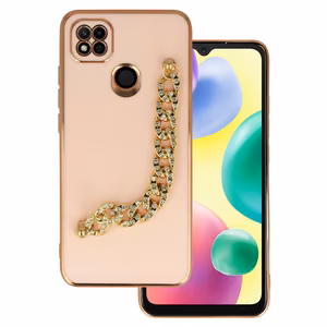 Trend viedtālruņa apvalks Xiaomi Redmi 10A dizains 4 gaiši rozā